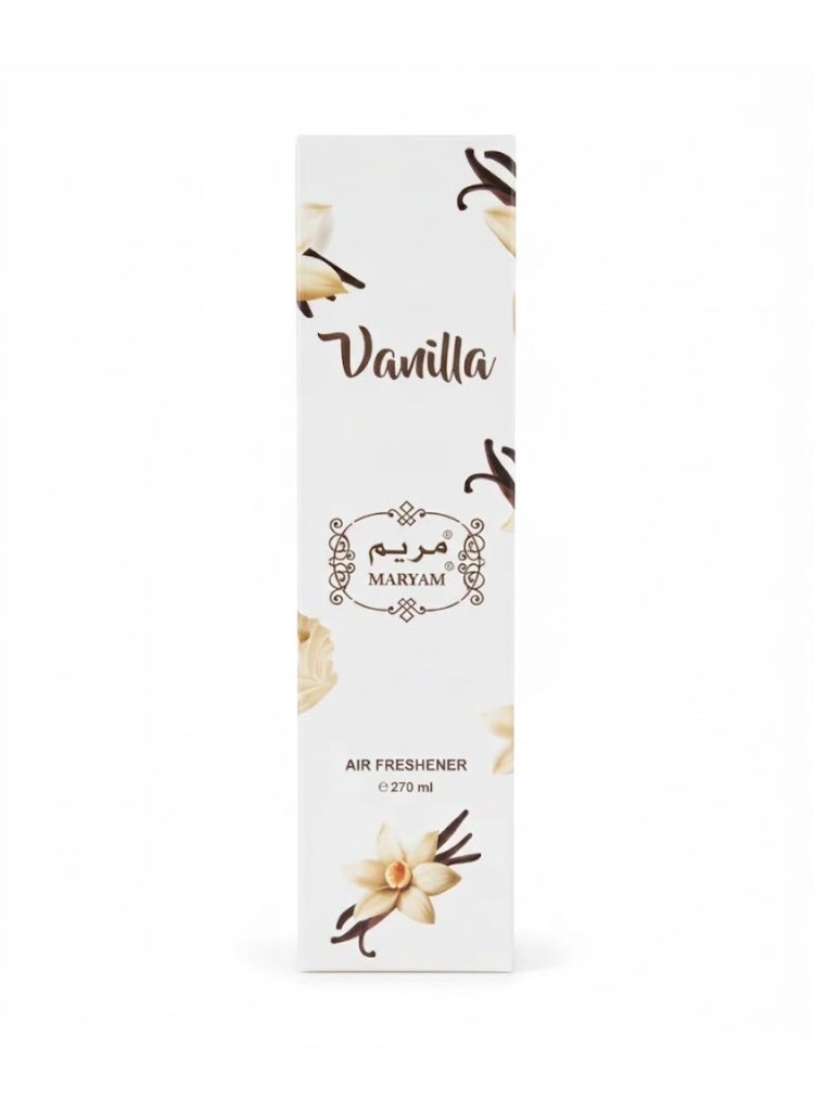 Maryam Air Freshener, Vanilla Scent, 270ml