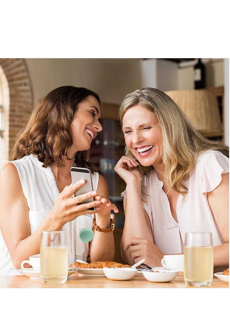 SYOSI 8 Pack Phone Screen Cleaners, Colorful Macaron Shape Cell Phone Computer Glasses Cleaner Cloth Mobile Phone Screen Lens Wipes Glasses with Portable Keychain for Laptop Decorative Bag Pendant - Image 5