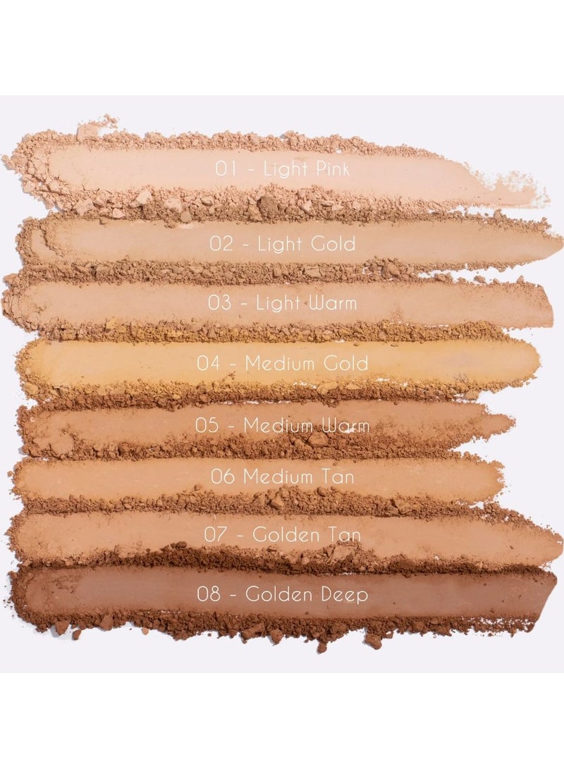 بي بيرفيكت بودرة أساس بي بيرفكت مسز جلام جلوريوس سكين - جلام لجميع ألوان البشرة 01 وردي فاتح 70 جرام - Image 2