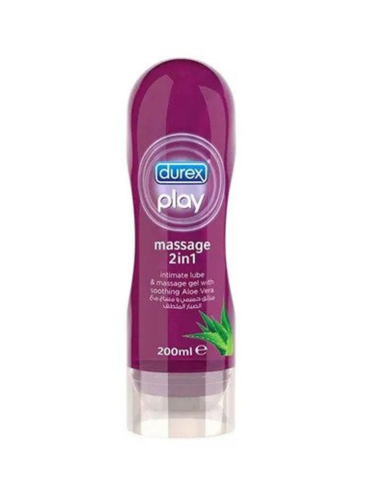 Durex Play - 2 in 1 Massage Gel 200ml - Image 1
