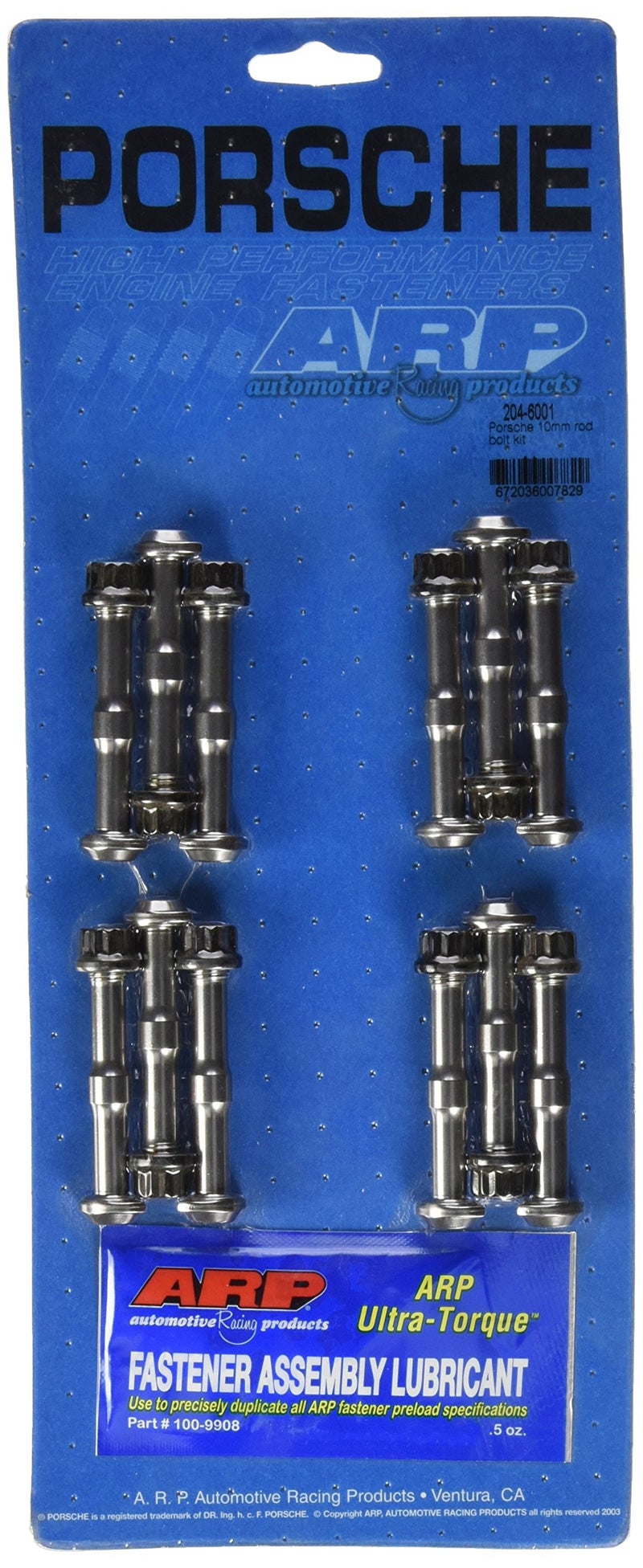 ARP 2046001 Rod Bolt Kit for Porsche 911