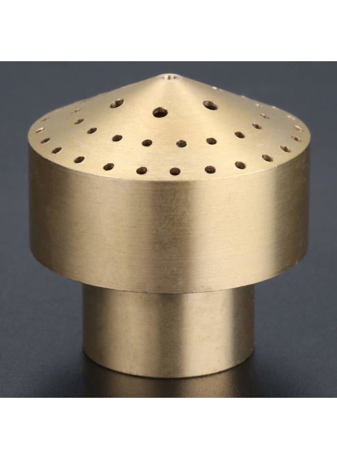 Hicello 1" Brass Dn25 Fountain Nozzle Column Water Fountain Nozzle Sprinkler Spray Head For Garden Pond Bring Beautiful Visual Effects - Image 4