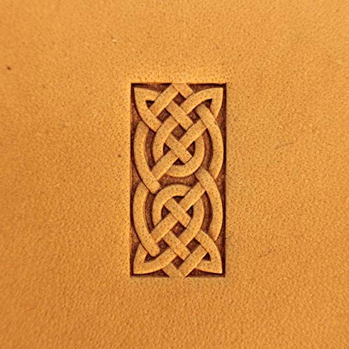 DandS ltd Leather Stamp Tool - Celtic Knot Professional Steel Craft Tool for Leatherworking, Embossing, Carving & Stamping Leather Projects, Belts Wallets & DIY Projects Compatible with Mallet #242BB - Image 2