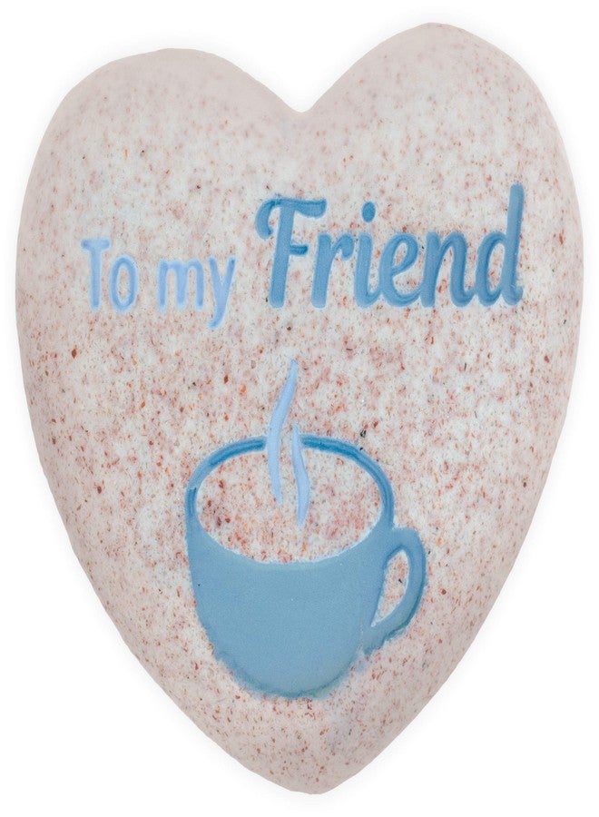 Angelstar Heart Pocket Stone - Friend, Multicolored - Image 1