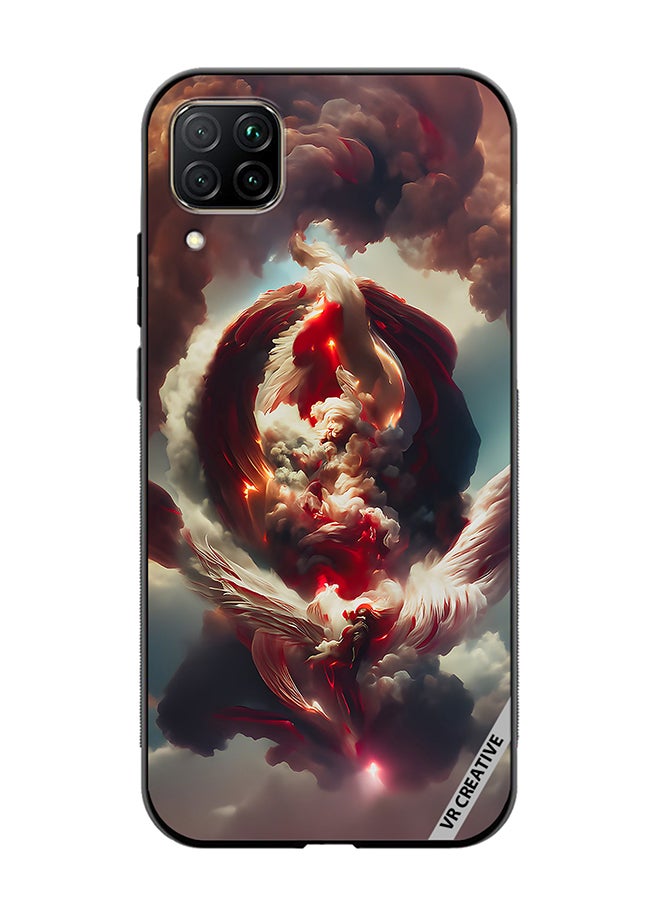 VR CREATIVE Protective Case Cover For Huawei Nova 7i/P40 Lite A New Angel Reborn Foundation Design Multicolour - Image 1