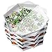 Becko US Stackable Puzzle Sorting Trays Jigsaw Puzzle Sorters with Lid Puzzle Accessory for Puzzles Up to 1500 Pieces 8 Hexagonal Trays White - Image 4