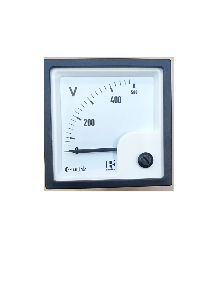 AC Analogue Panel Ammeter 72x72 CT Type Secondary 1A ERI72 ESI72 - Image 2