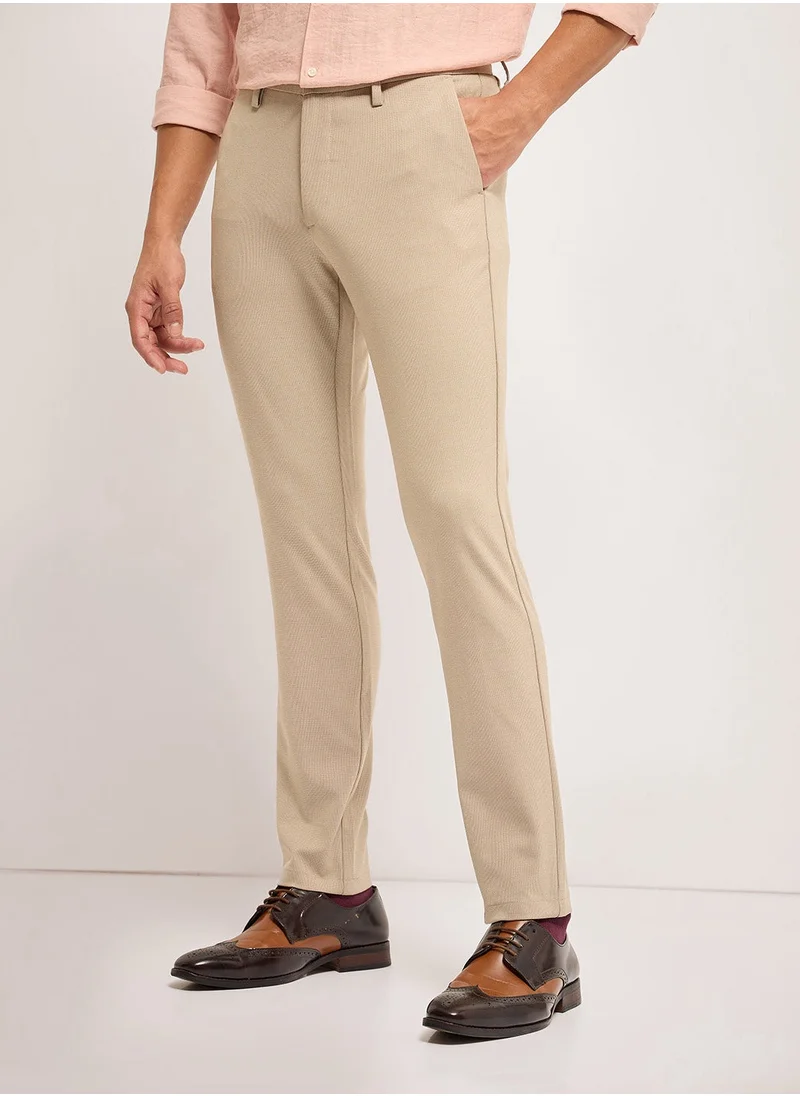 ذا بير هاوس Men's Classic Formal Trousers Stylish and Comfortable Dress Pants for Office Meetings, Business Travel, Professional Events, Corporate Settings, and Everyday Formal Wear