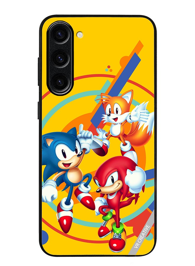 VR CREATIVE Protective Case Cover For Samsung Galaxy S24 Sonic Design Multicolour - Image 1