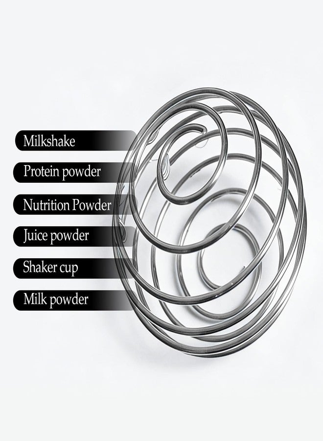 Shudyear 4 Pack Shaker Ball for Protein Shaker Bottle – Stainless Steel Blender Mixing Ball for Protein Powder & Milk Powder, Shaker Bottle Whisk Ball 2.16 x 1.96 in (XL) - Image 4
