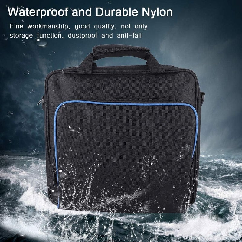 klarako Console Carrying Case Bag for PS4 Slim, Waterproof Shockproof Game System Protective Travel Case Handbag for PS4 Slim System and Accessories - Image 5
