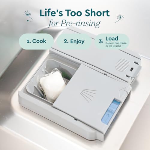 Puracy Dishwasher Pods, Natural Dishwasher Detergent, Free & Clear Dish tabs - Enzyme-Powered, Spot & Residue Free - TikTok Trend Items, Must Haves from TikTok Made Me Buy It (Free & Clear, 100 Count) - Image 5
