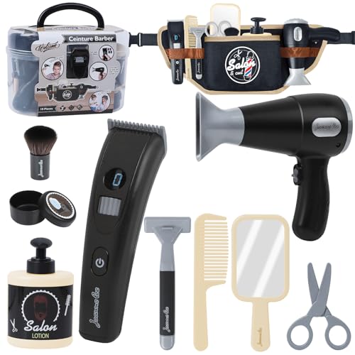 EP EXERCISE N PLAY Kids Hair Stylist Play Set Kids Shaving Kit for Boys Toy Barber Shop Playset Pretend Play Toy Gift for Boys Toddlers Age 3 Years Old - Image 1