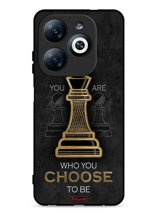 Tolwak Infinix Smart 8 4G Protective Case Cover You Are Who You Choose To Be - Image 1