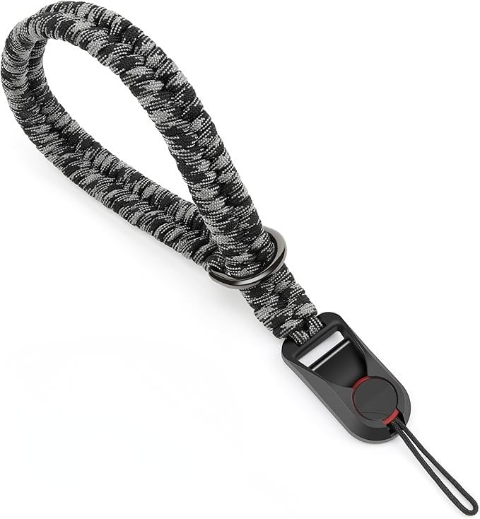 RUBRIC Camera Wrist Strap | Paracord Hand Grip with Quick Release | Adjustable & Durable Polsband for DSLR, Mirrorless & Action Cameras - Image 1