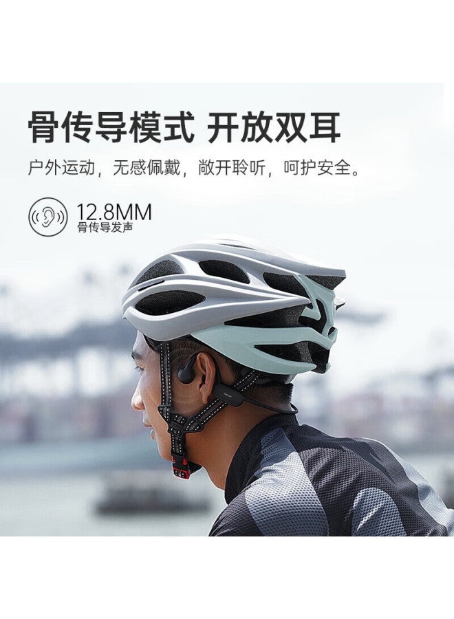 Dacom G100 [Semi In-Ear] Bone Conduction Bluetooth Headphones, Wireless Sports Headphones, Non-In Dynamic Running Cycling Neckband Earphones, Call Noise Reduction, Compatible With Apple, Huawei, Xiaomi - Image 3