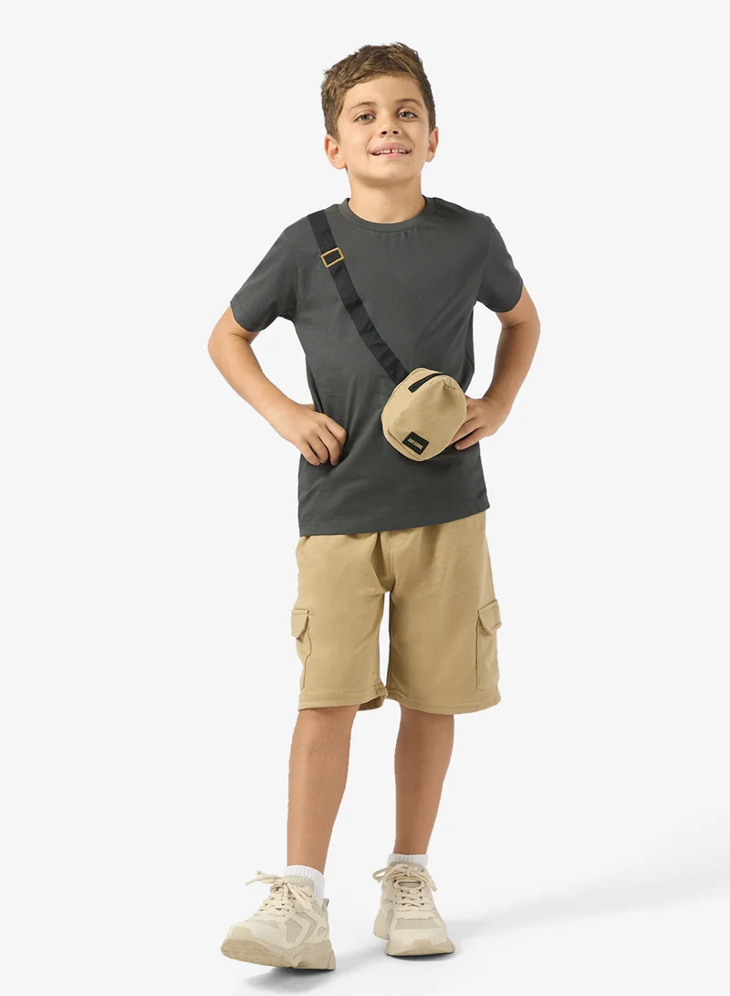 Ripples Boys Tee With Shorts Set