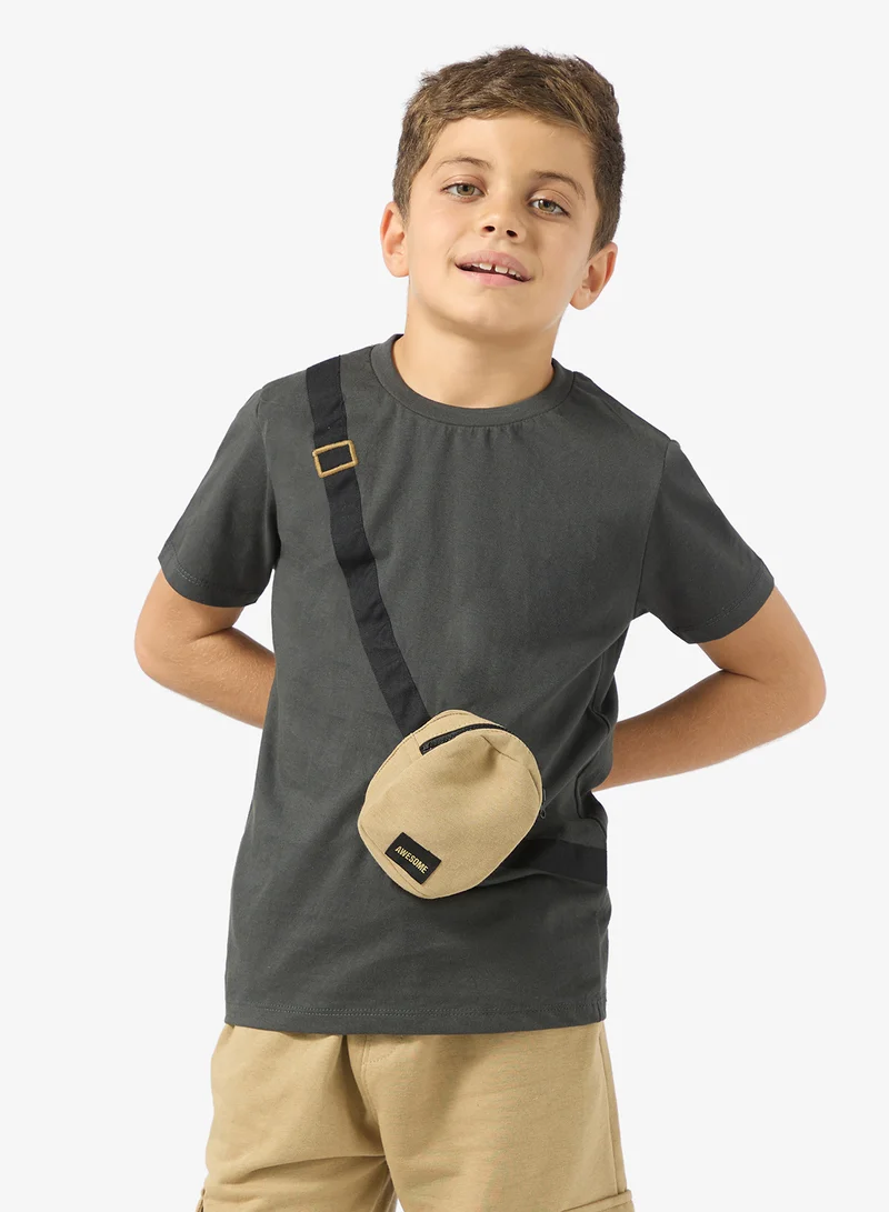 Ripples Boys Tee With Shorts Set