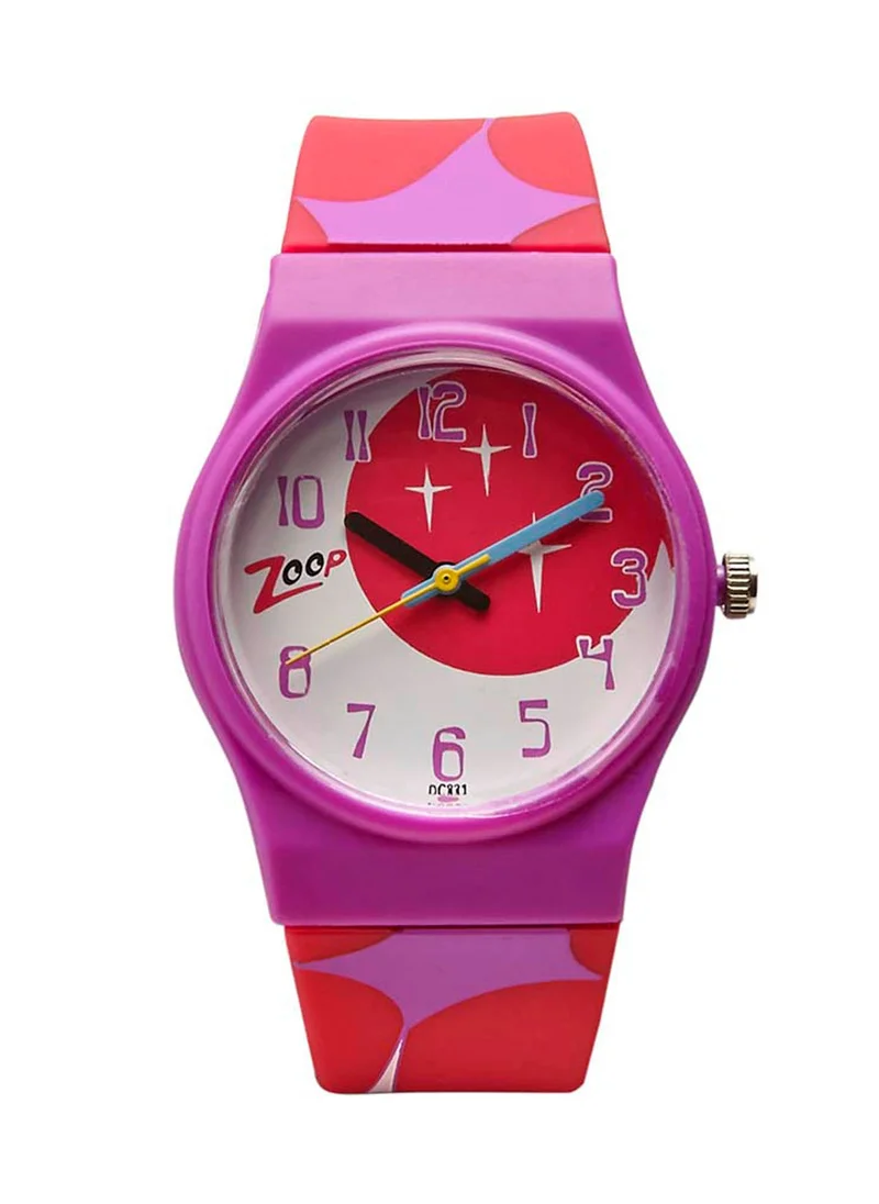 زوب Zoop Space Age Pink Kids watch