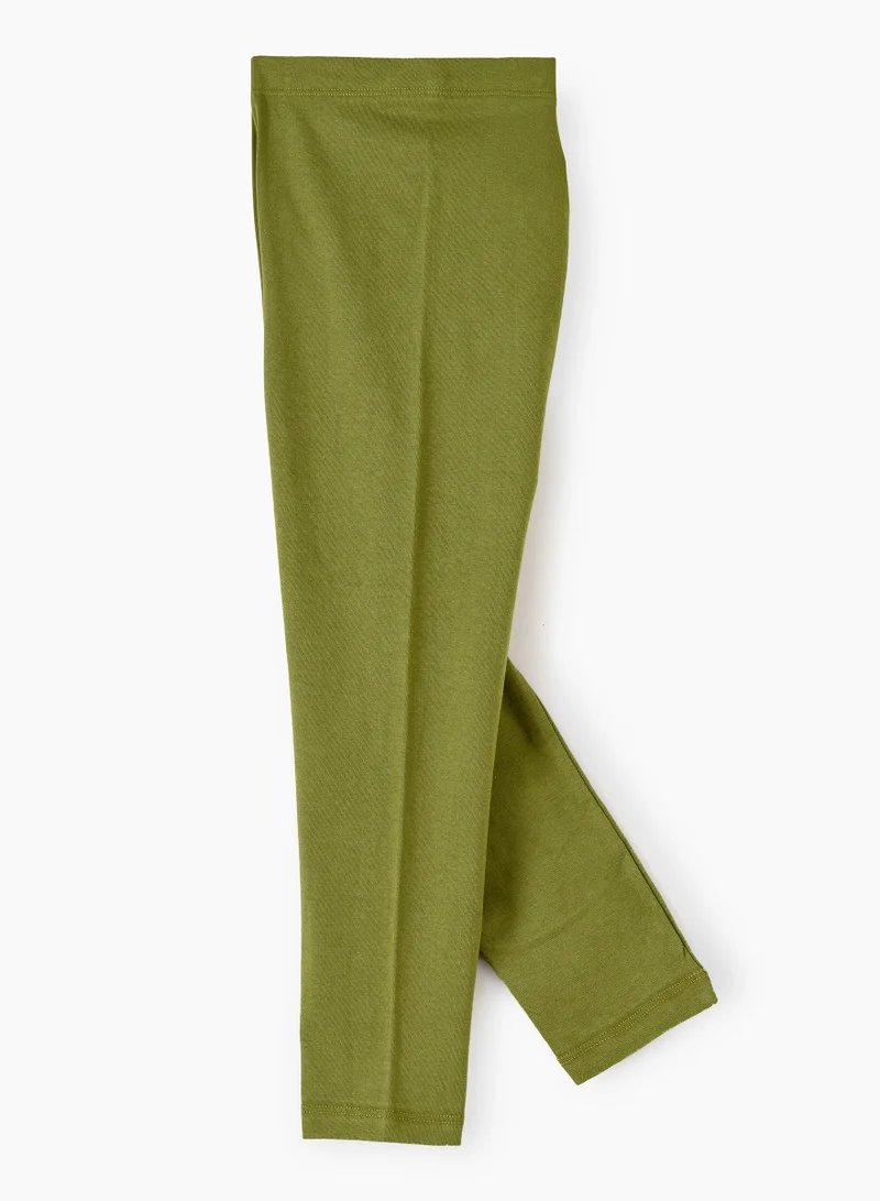 Jelliene Jelliene Girls 95% Cotton 5% Elastane Leggings, Soft and Comfortable Cotton Leggings for Girls, Perfect for Everyday Wear