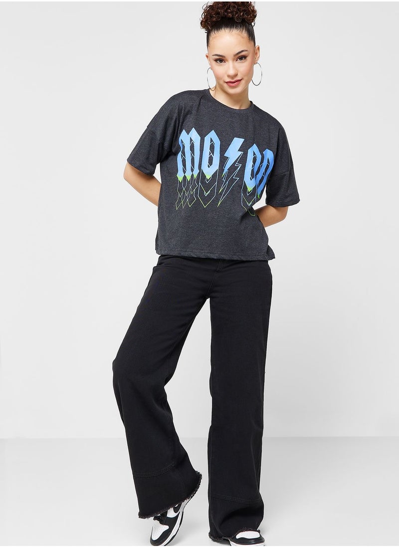 Ginger - Wide Fit Graphic T-Shirt - Image 1