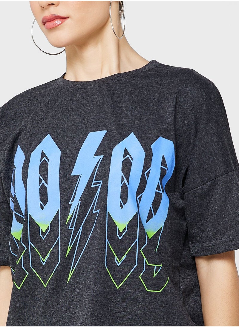 Ginger - Wide Fit Graphic T-Shirt - Image 1