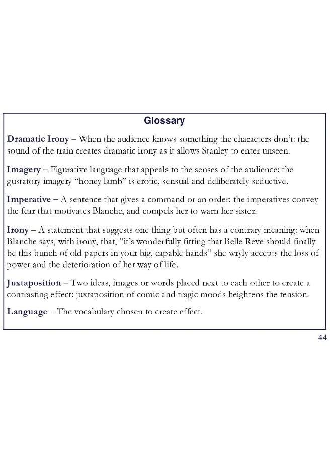 null - The Quotation Bank: A Streetcar Named Desire A-Level Revision and Study Guide for English Literature - Image 1