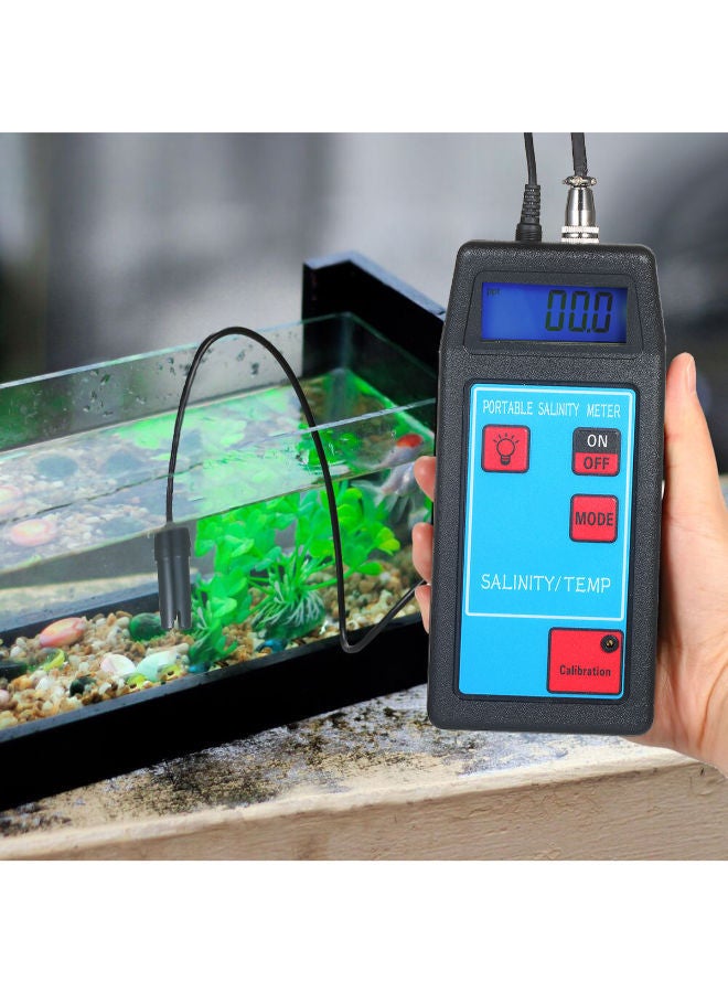NIBEMINENT 2-In-1 Salinity Meter Black 30 x 6.50 18centimeter  - Image 2