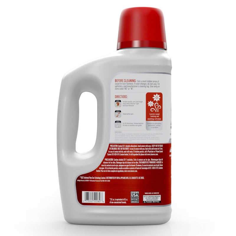 HOOVER Hoover Renewal Carpet Cleaning Formula/Solution 64oz AH30924  - Image 2