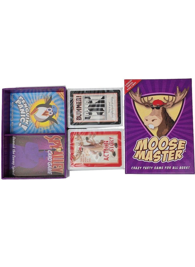 RedMapleTEK Family Party Card Games, Holiday Card Games, Fun Gifts, Easy To Carry, Suitable For College School, Parties, Picnic Games, Etc. - Image 1