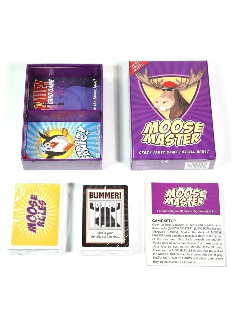 RedMapleTEK Family Party Card Games, Holiday Card Games, Fun Gifts, Easy To Carry, Suitable For College School, Parties, Picnic Games, Etc. - Image 3