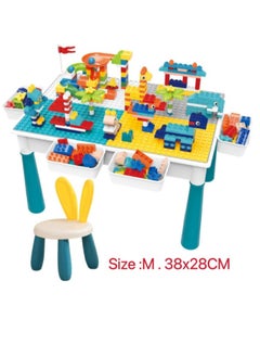 Kids Activity Table Set  Children's Block Table with one chair Table size 38CM