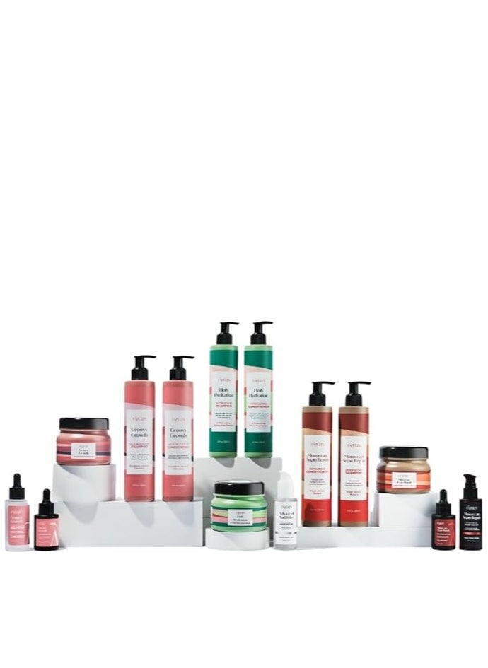 favelin Repairing shampoo for damaged hair 300ML - Repair -Renew -Restore  Gently cleanses and nourishes hair, restoring moisture,  - Image 4