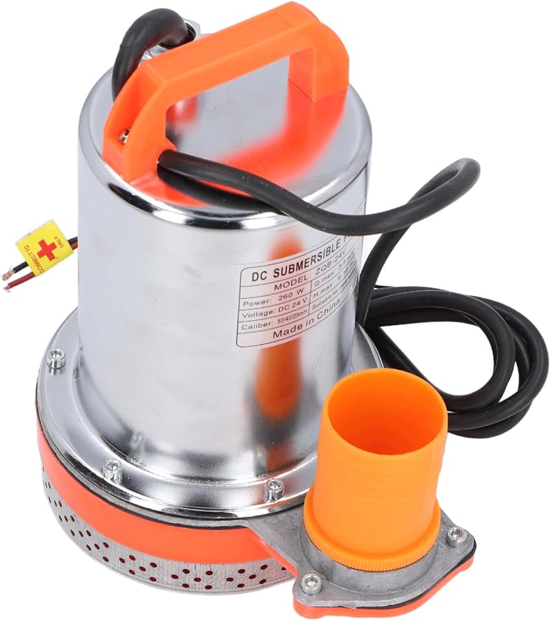 DC24V 260W Stainless Steel Submersible Pump For Aquaculture And Flood Drainage - Image 3