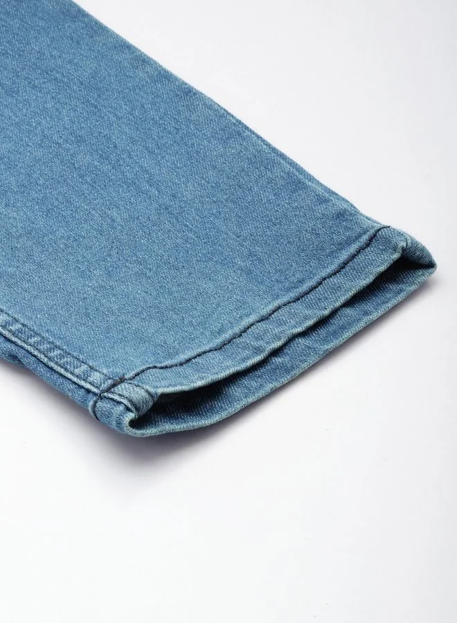 Freehand  Women Slim Fit Solid Mid Rise Jeans  | Best Price UAE