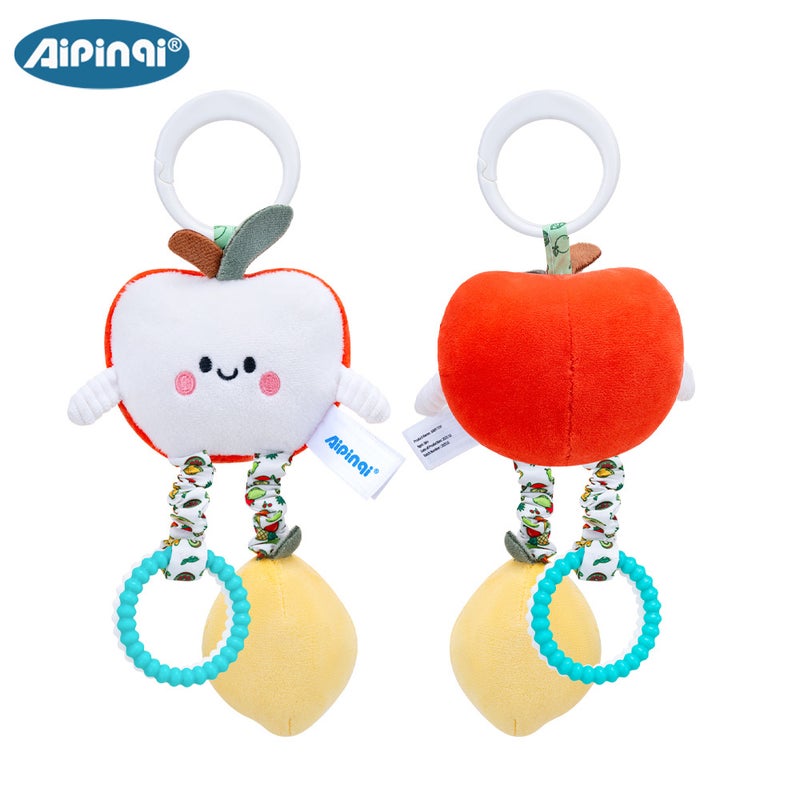AIPINQI 2026 New Baby Bed Hanging Toy - Fruit-Shaped Car Mobile for Soothing & Entertainment - Image 5