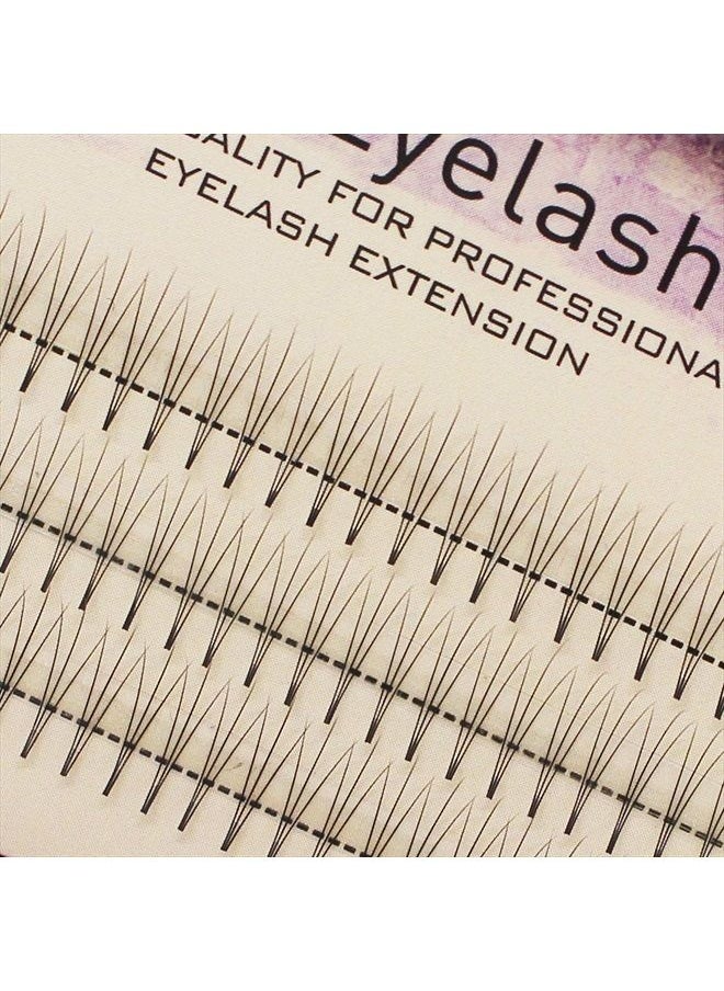 Bodermincer Scala 90 pieces 8-14mm C Curl 3 Root Thickness 0.07mm Individual Lashes Black False Eyelash Natural Soft Long Cluster Extension Makeup Beauty Health Makeup Fake Eyelashes (12mm)  - Image 2