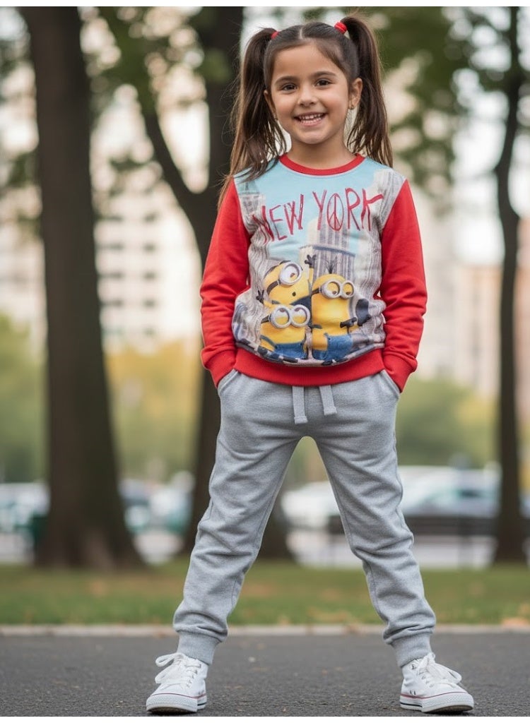 ديسبيكيبل مي مينيونز سويت شيرت مينيونز وورلد للبنات  من كيدز تي في - Image 2