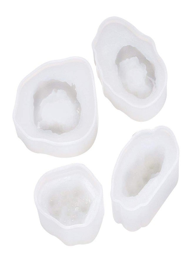 Dofaxgo Natural Stone Resin Mold Crystal Quartz Rock Cluster Geode Druzy Gem Pendant Silicone Mold DIY Jewelry Decoration Resin Molds Home Decor - Image 1