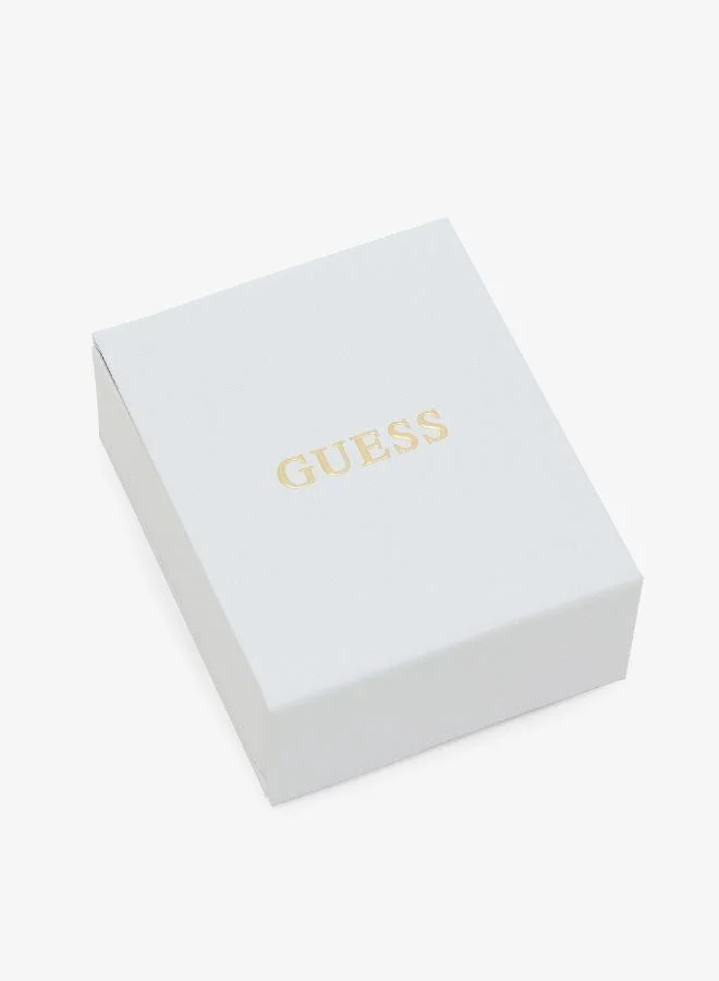 Guess  Heart Link Stud Earrings for Women | Best Price UAE