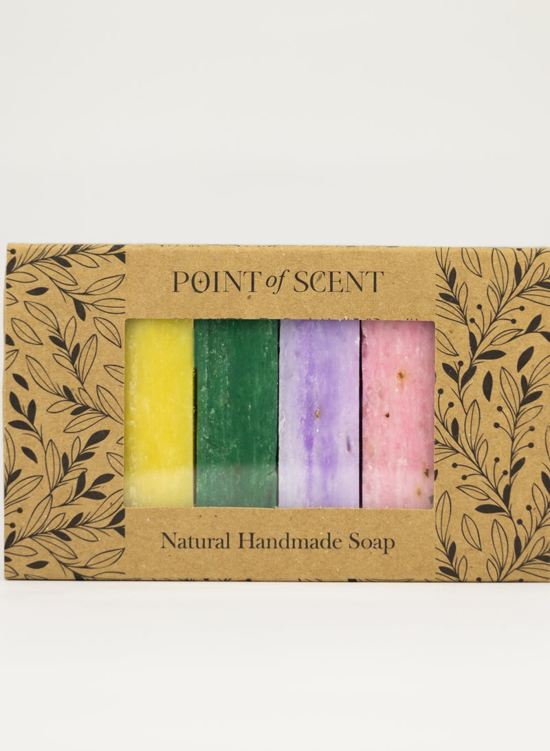 POINT of SCENT Natural handmade soap pack 6x110 gr - Image 1