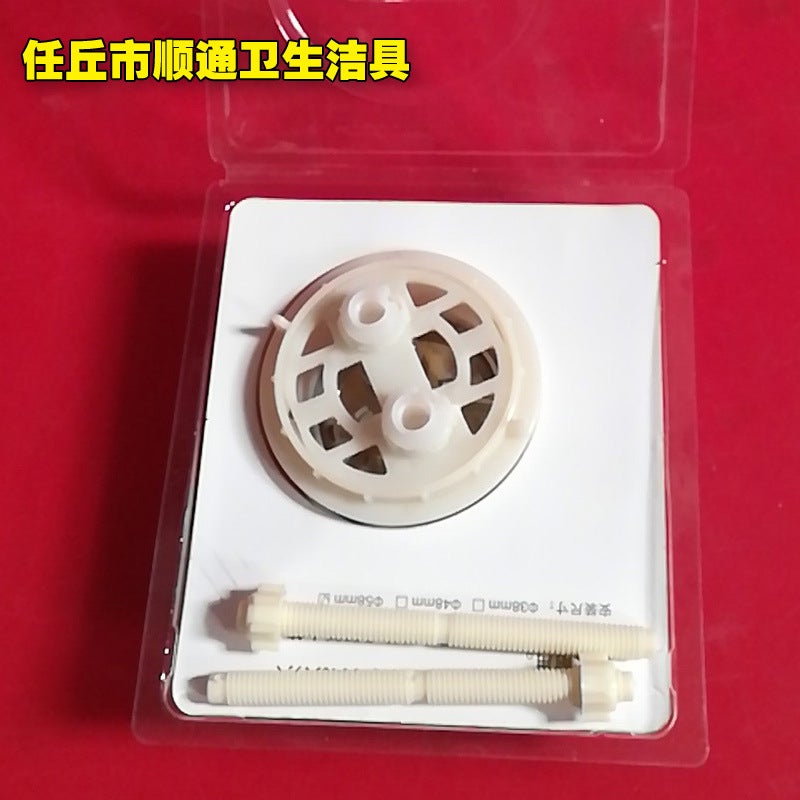 Toilet Tank Accessories Toilet Button Button Tank Switch Abs Double Press Sanitary Ware Accessories Toilet Double - Image 5