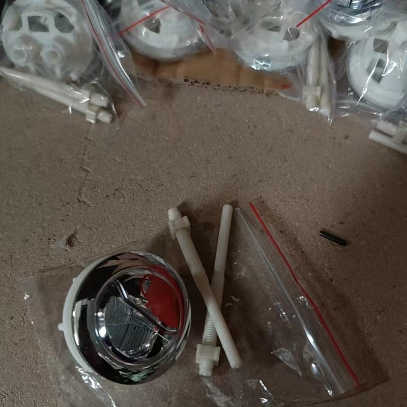Toilet Tank Accessories Toilet Button Button Tank Switch Abs Double Press Sanitary Ware Accessories Toilet Double - Image 1