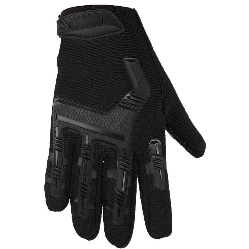 New Autum Half-finger New Male Special Forces Tactical Thin Gloves Outdoor Sports Cycling Fitness Big seal black long finger 