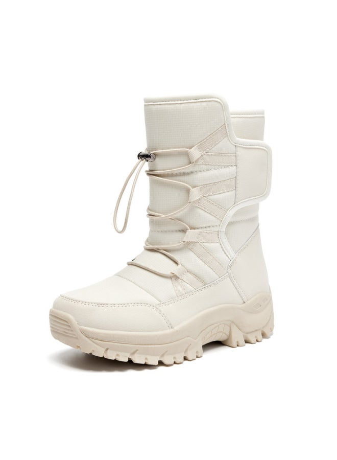Temperature Control Outdoor Snow Boots High-top Cotton Shoes Thickened Winter Warm Women's Style