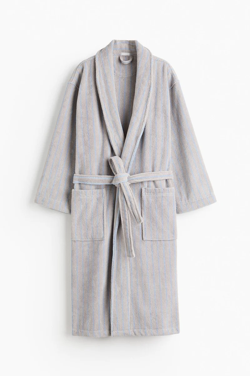 H&M Cotton terry dressing gown