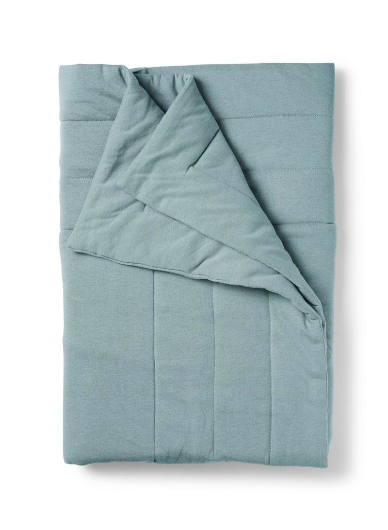 Elli Junior Elodei Details - Quilted Blanket - Pebble Green - Image 2