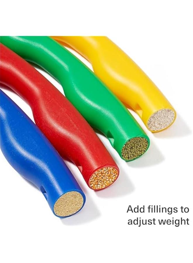 TRASSLE 8 Sections Kids Hula Hoop,79CM Adjustable Fitness Ring Gymnastic Detachable,Ideal for Dancing,Playing Sports,Games,Swimming Pet Training,Portable Fitness - Image 4