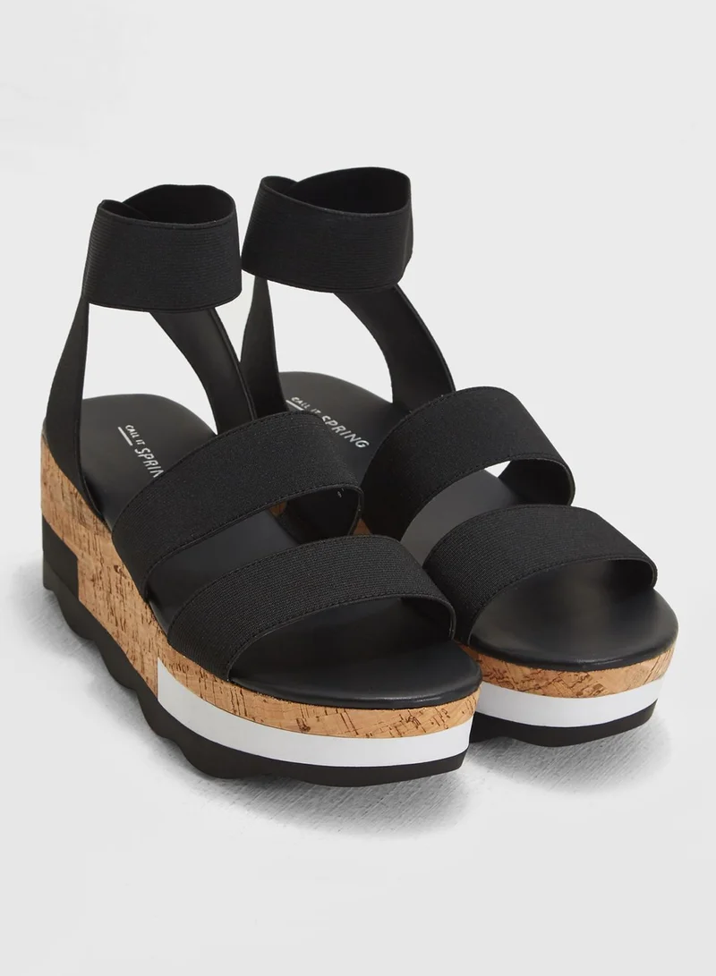CALL IT SPRING Eva Wedge Sandal