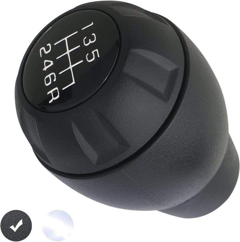 APPERFiT Shift Shifter Knob for Manual Transmission 52060485AG Compatible with Jeep Wrangler JK 2007 2008 2009 2010 Gear Shifter - Image 1